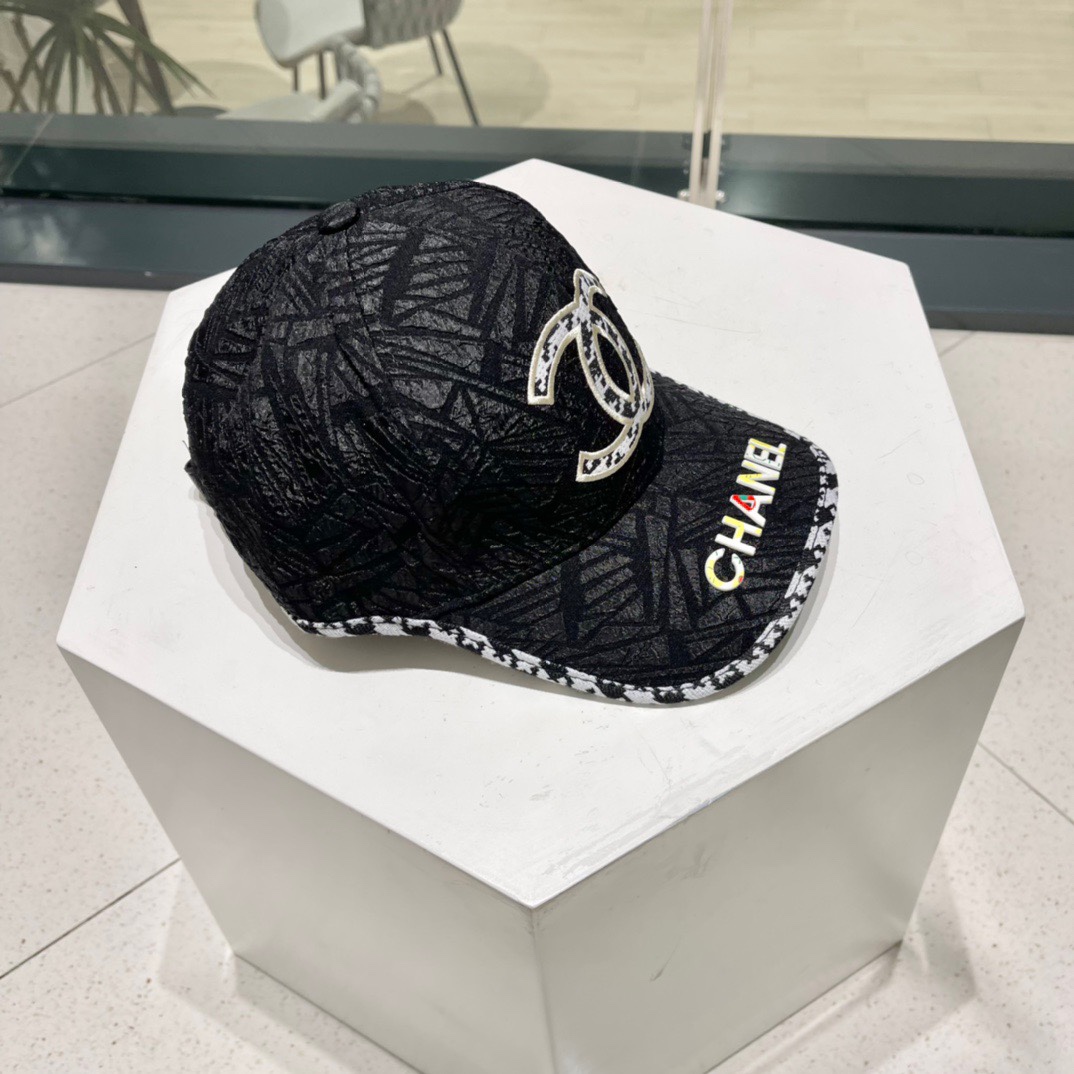 🧢CHANEL香奈儿 2023新款典经款棒球帽，细节做都工很精致，经男典女都🉑经回典货