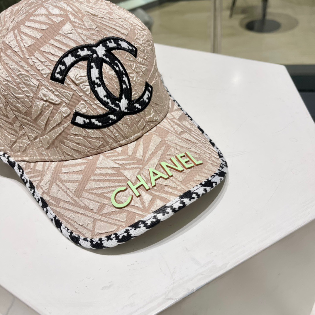 🧢CHANEL香奈儿 2023新款典经款棒球帽，细节做都工很精致，经男典女都🉑经回典货