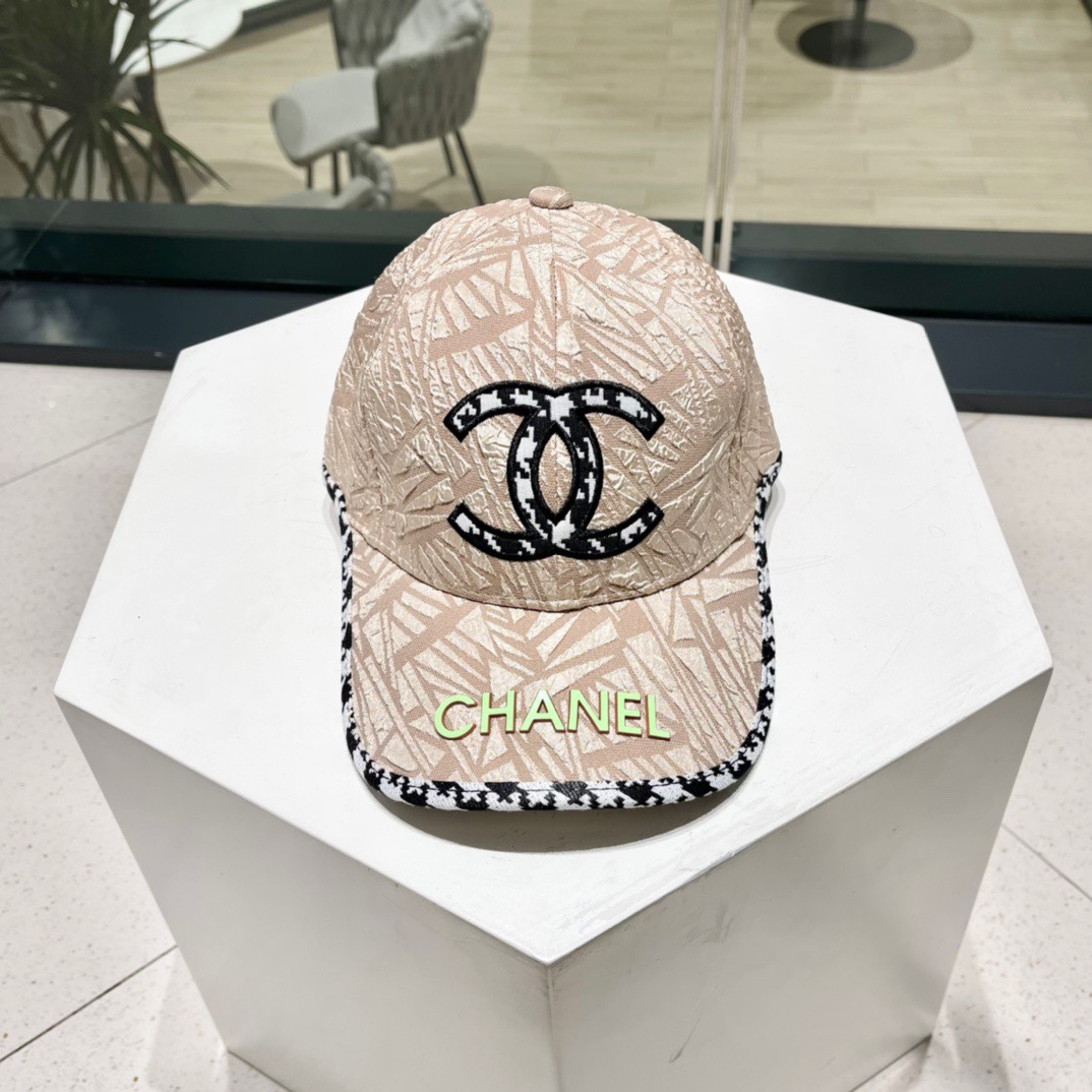 🧢CHANEL香奈儿 2023新款典经款棒球帽，细节做都工很精致，经男典女都🉑经回典货