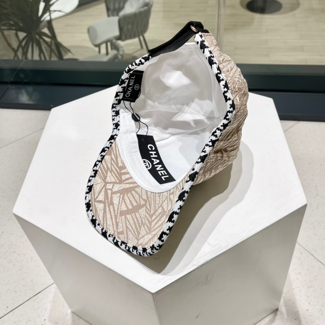 🧢CHANEL香奈儿 2023新款典经款棒球帽，细节做都工很精致，经男典女都🉑经回典货
