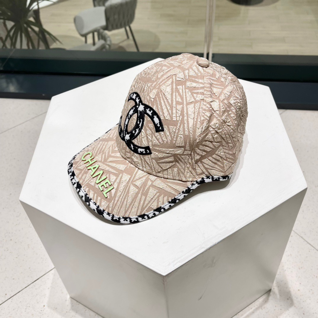 🧢CHANEL香奈儿 2023新款典经款棒球帽，细节做都工很精致，经男典女都🉑经回典货