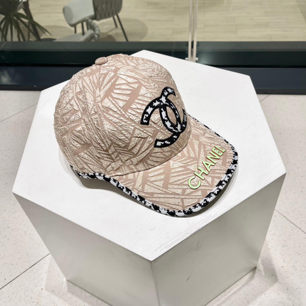 🧢CHANEL香奈儿 2023新款典经款棒球帽，细节做都工很精致，经男典女都🉑经回典货