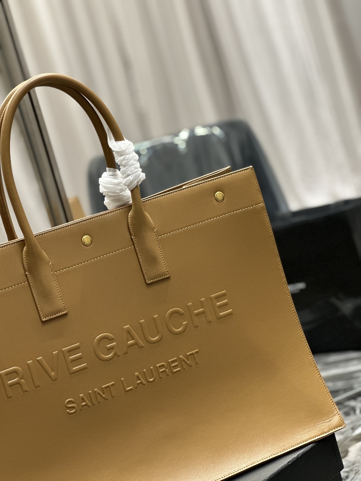 RiveGaucheToteBag左岸购物袋️从定制皮料到五金在到丝印每一个细节我都要求完美!zP购入开