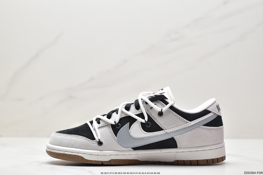 230 Nike Dunk Low 黑灰双钩 DO9457-135