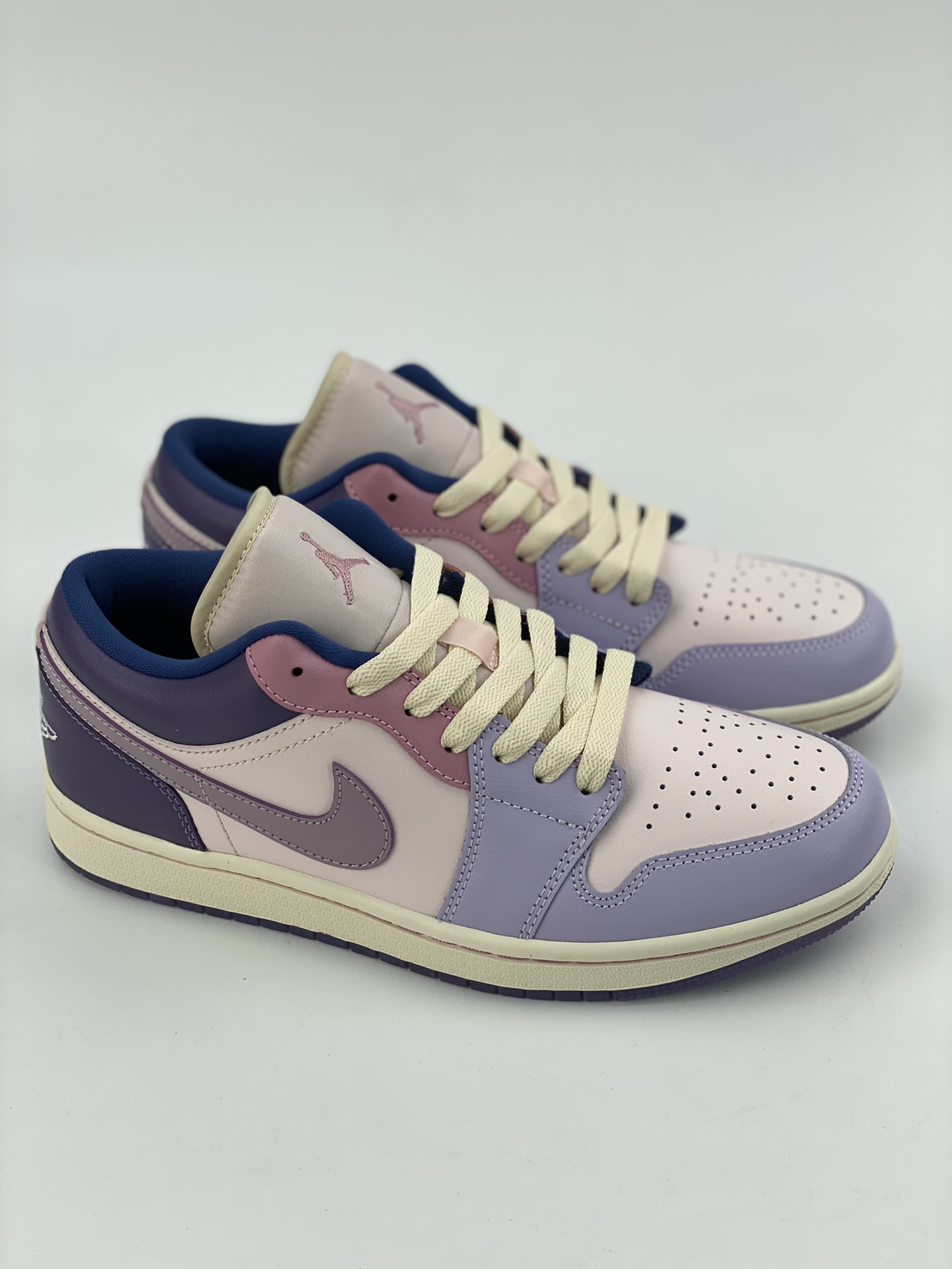 Air Jordan 1 Low Pink Purple Easter AJ1 Joe 1 Low Top Casual Shoes DZ2768-651