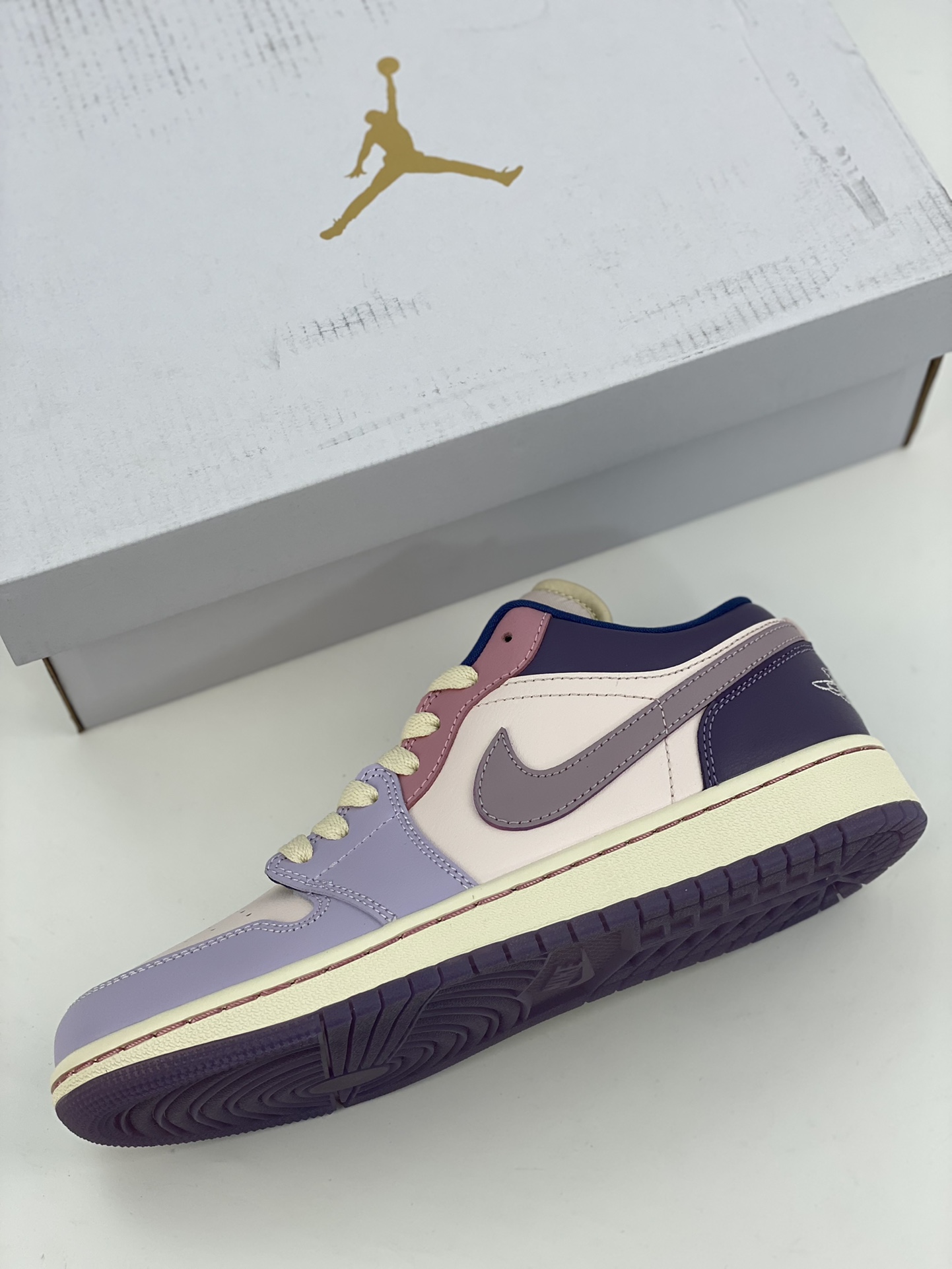 Air Jordan 1 Low Pink Purple Easter AJ1 Joe 1 Low Top Casual Shoes DZ2768-651