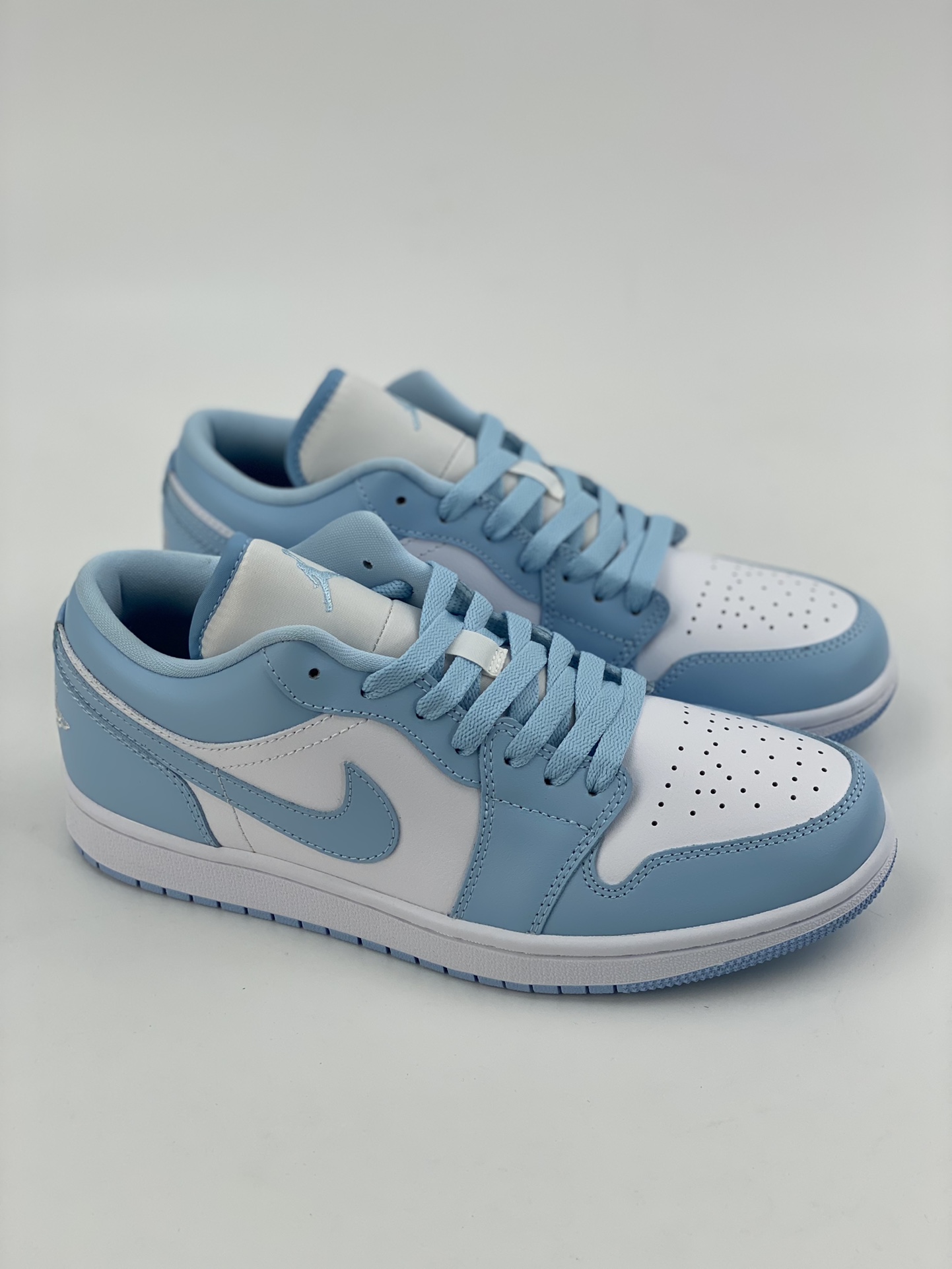 Air Jordan 1 Low White Blue AJ1 Joe 1 Low Top Casual Shoes DC0774-141