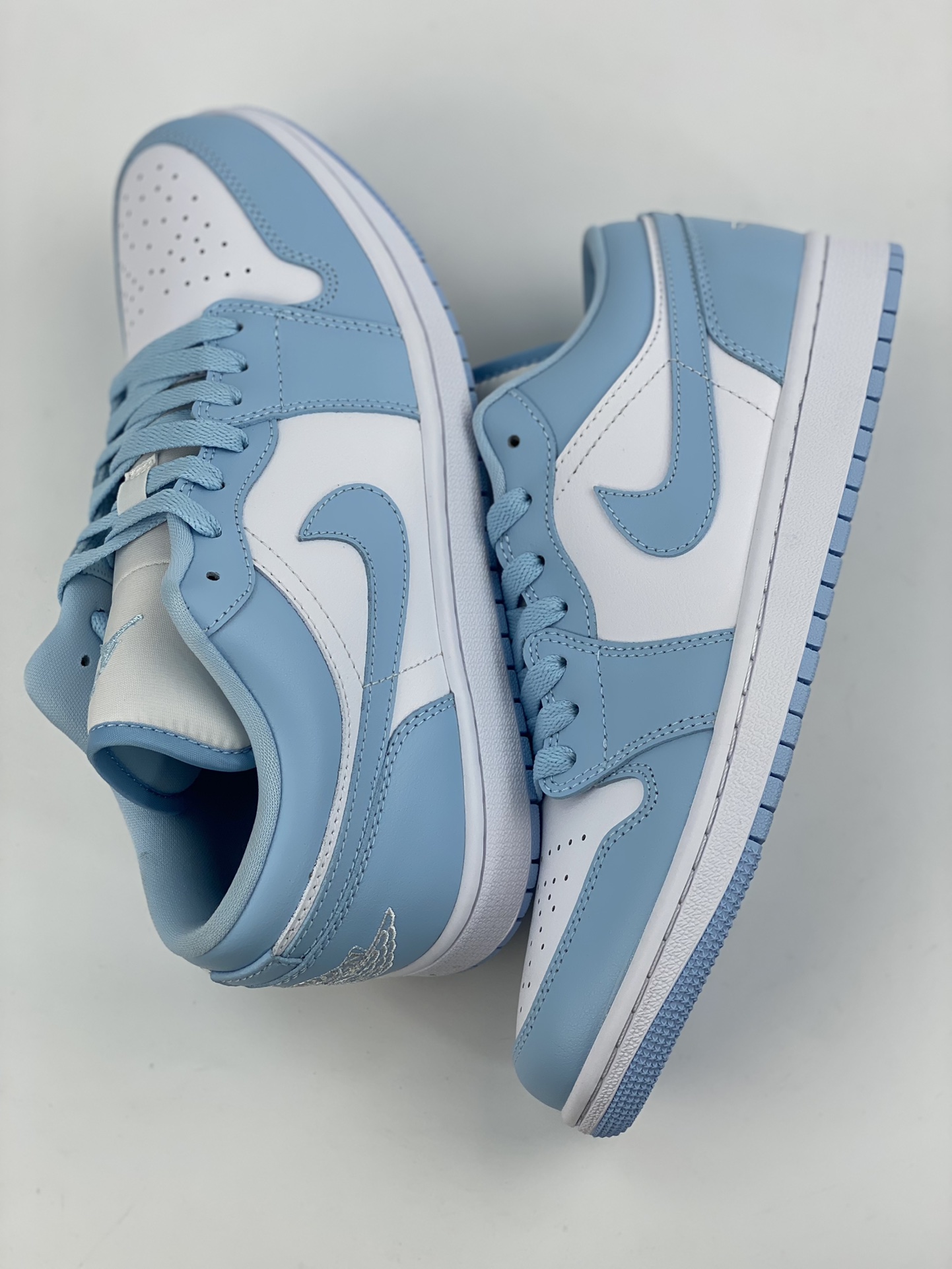 Air Jordan 1 Low White Blue AJ1 Joe 1 Low Top Casual Shoes DC0774-141