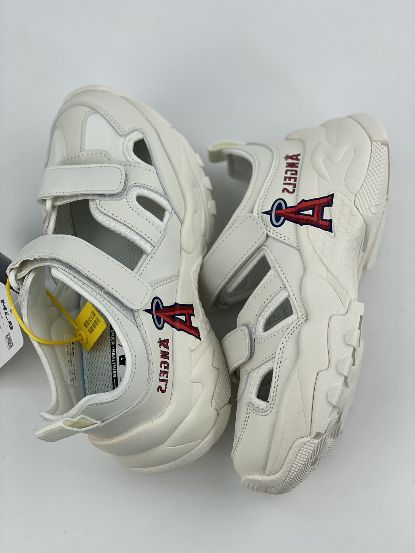 NY Yankees Limited x MLB Big Ball Chunky Mesh Thick-soled Daddy Series Low-top Sandals 3ASDCH133