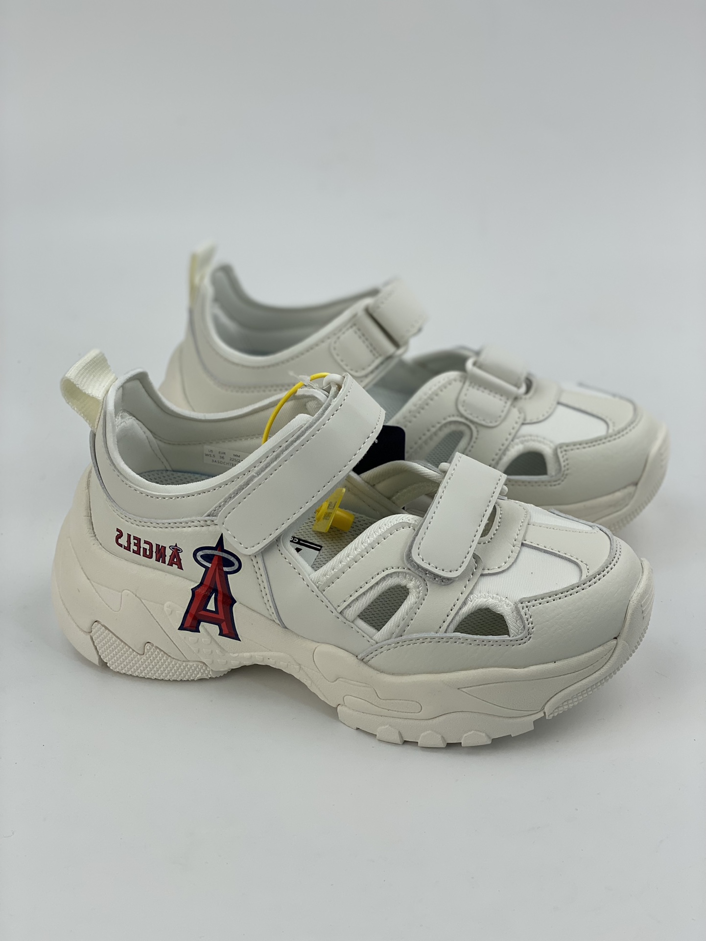 NY Yankees Limited x MLB Big Ball Chunky Mesh Thick-soled Daddy Series Low-top Sandals 3ASDCH133