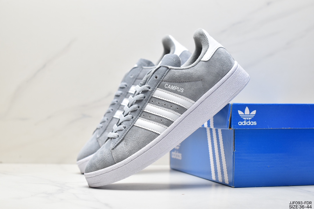 Adidas Campus enlarged three-bar LOGO classic campus all-match casual sports shoes CG6047