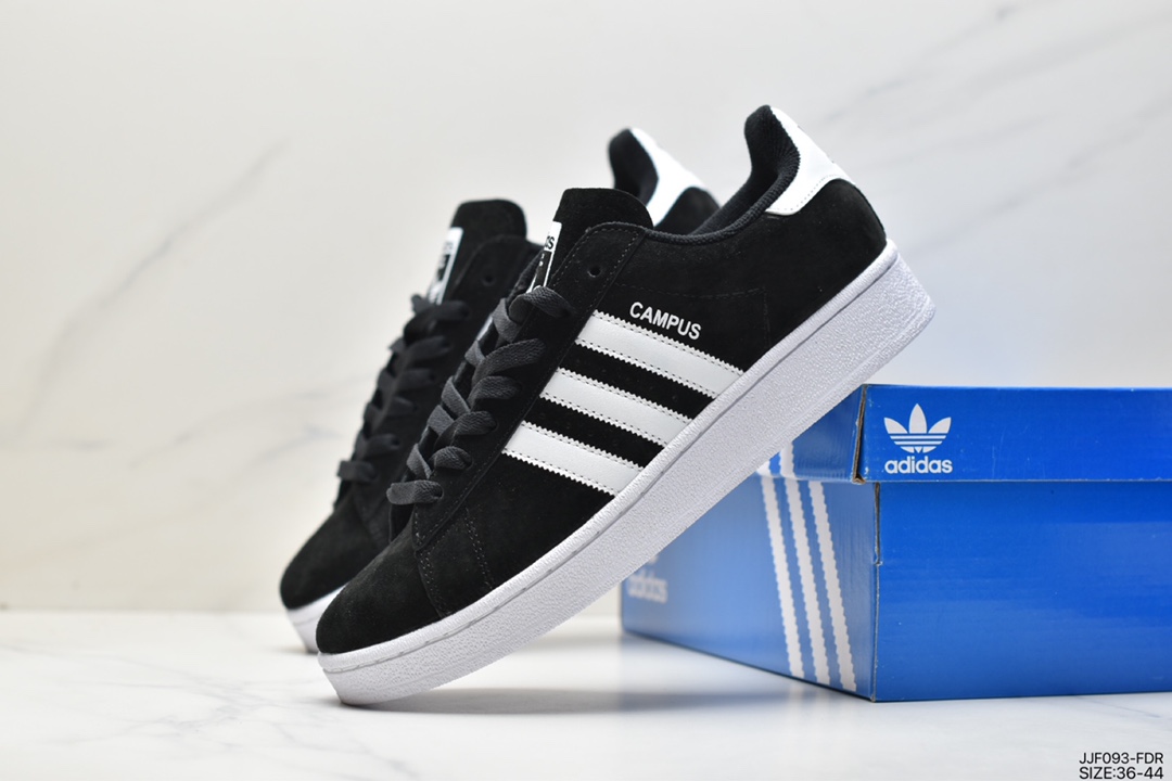 Adidas Campus enlarged three-bar LOGO classic campus all-match casual sports shoes CG6047