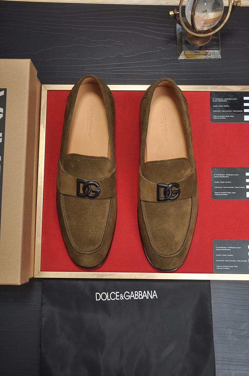Dolce & Gabbana Buy Shoes Moccasin Calfskin Cowhide Vintage