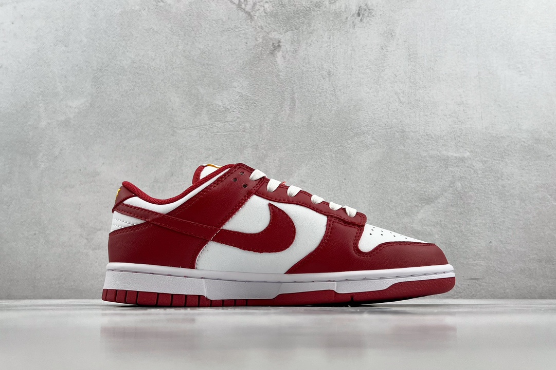200 Nike Dunk Low Retro”Gym Red”白红 DD1391-602