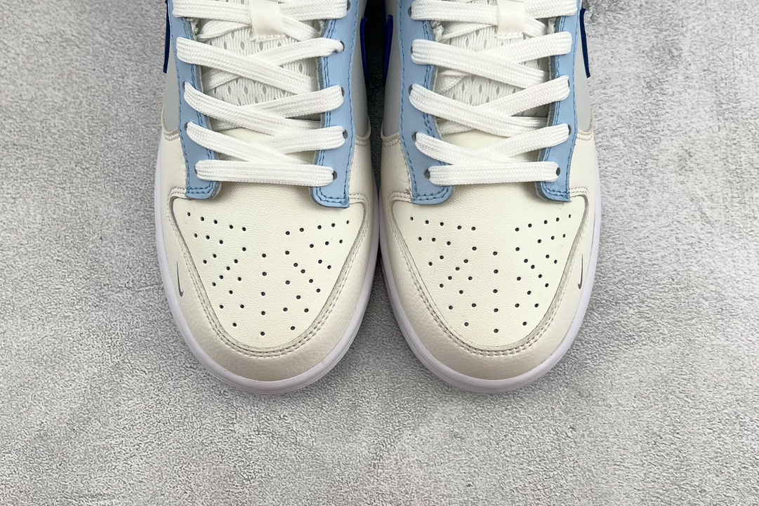 200 Nike Dunk Low lvory Hyper Royal GS 海盐蓝 FB1843-141