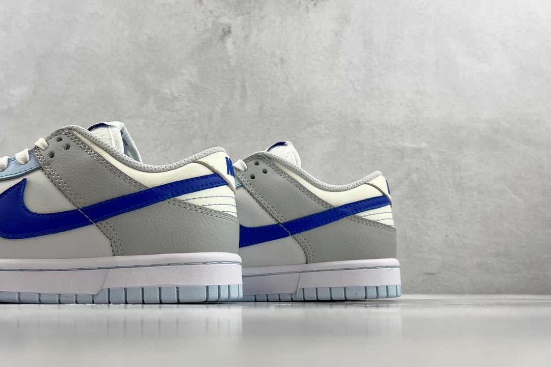 200 Nike Dunk Low lvory Hyper Royal GS 海盐蓝 FB1843-141