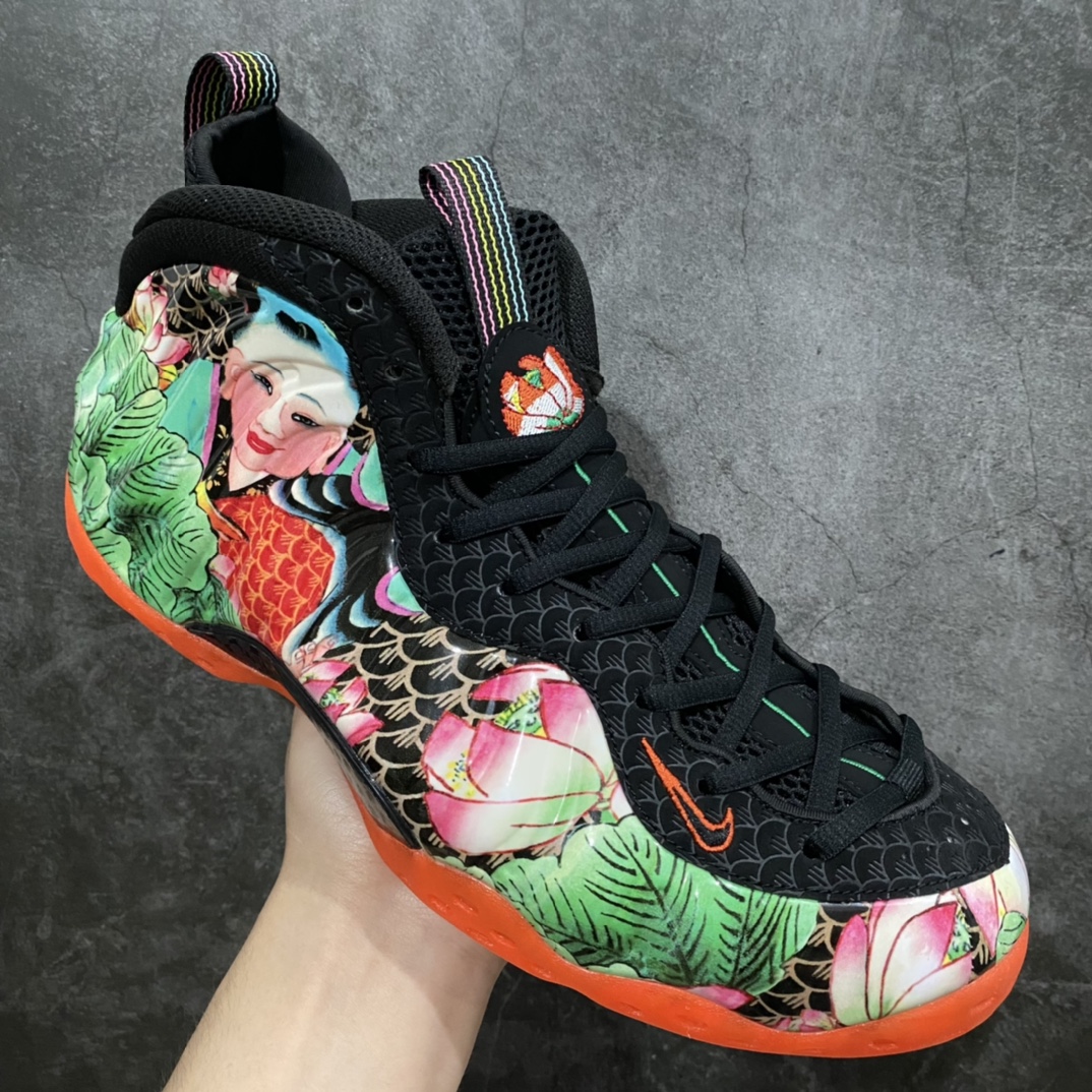 图片[3]-Air Foamposite One 天津喷 744307-001n莞产原底面 公司渠道同模具鞋型发泡360度无死角 双层Zoom气垫植入中底完美注胶 搭载原厂碳纤维材质nSIZE： 38.5 39 40 40.5 41 42 42.5 43 44 44.5 45 46-莆田鞋批发中心