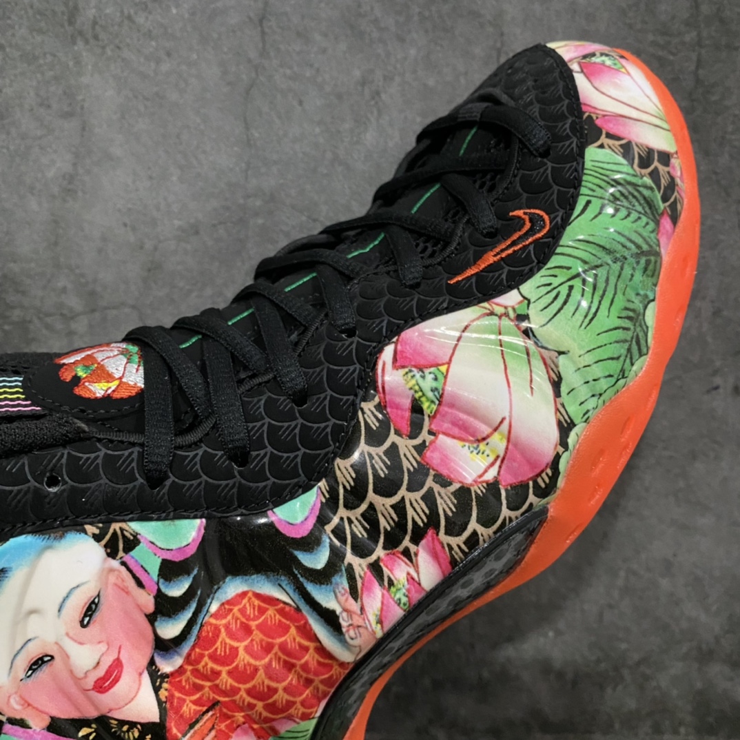 图片[6]-Air Foamposite One 天津喷 744307-001n莞产原底面 公司渠道同模具鞋型发泡360度无死角 双层Zoom气垫植入中底完美注胶 搭载原厂碳纤维材质nSIZE： 38.5 39 40 40.5 41 42 42.5 43 44 44.5 45 46-莆田鞋批发中心