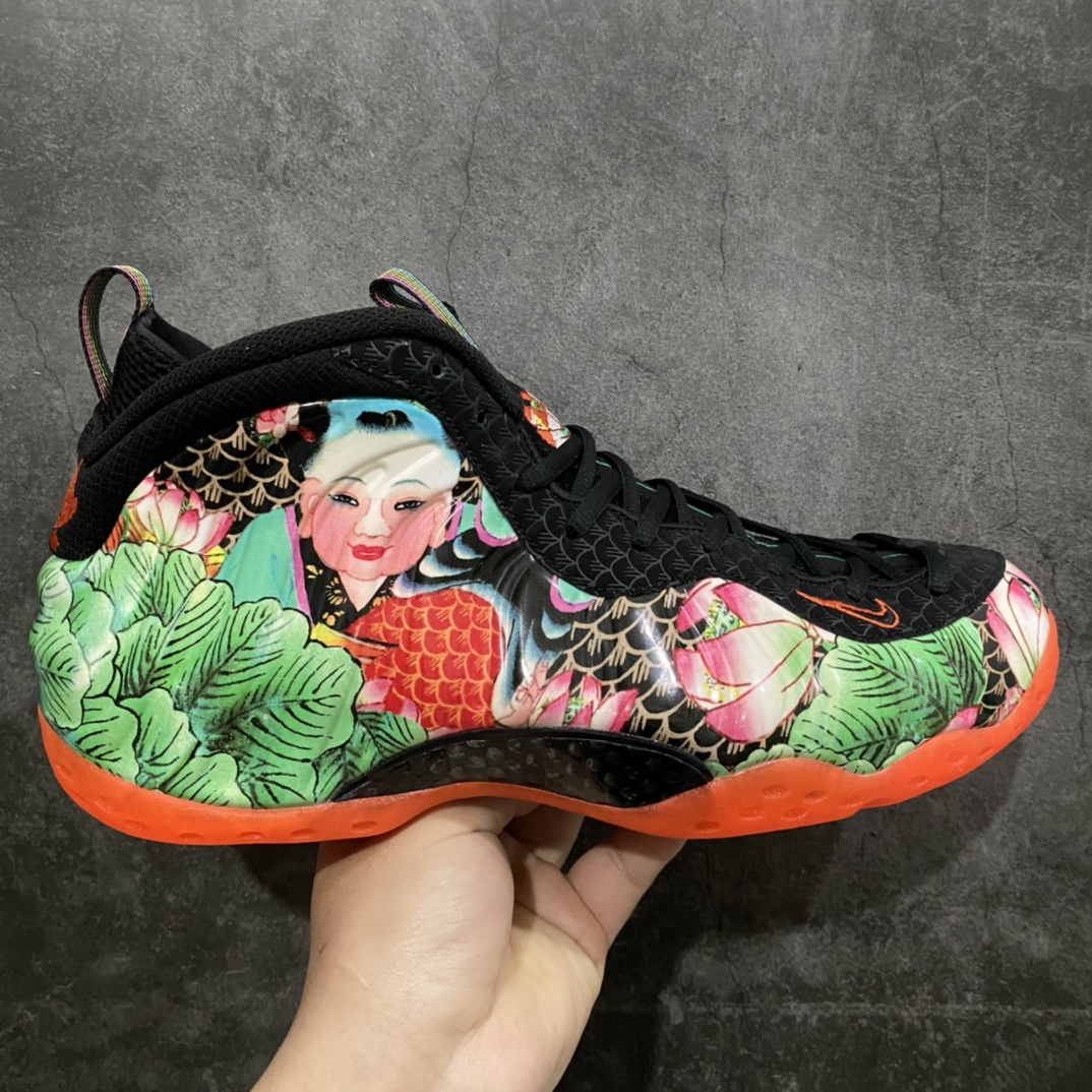 Air Foamposite One 天津喷 744307-001n莞产原底面 公司渠道同模具鞋型发泡360度无死角 双层Zoom气垫植入中底完美注胶 搭载原厂碳纤维材质nSIZE： 38.5 39 40 40.5 41 42 42.5 43 44 44.5 45 46-莆田鞋批发中心