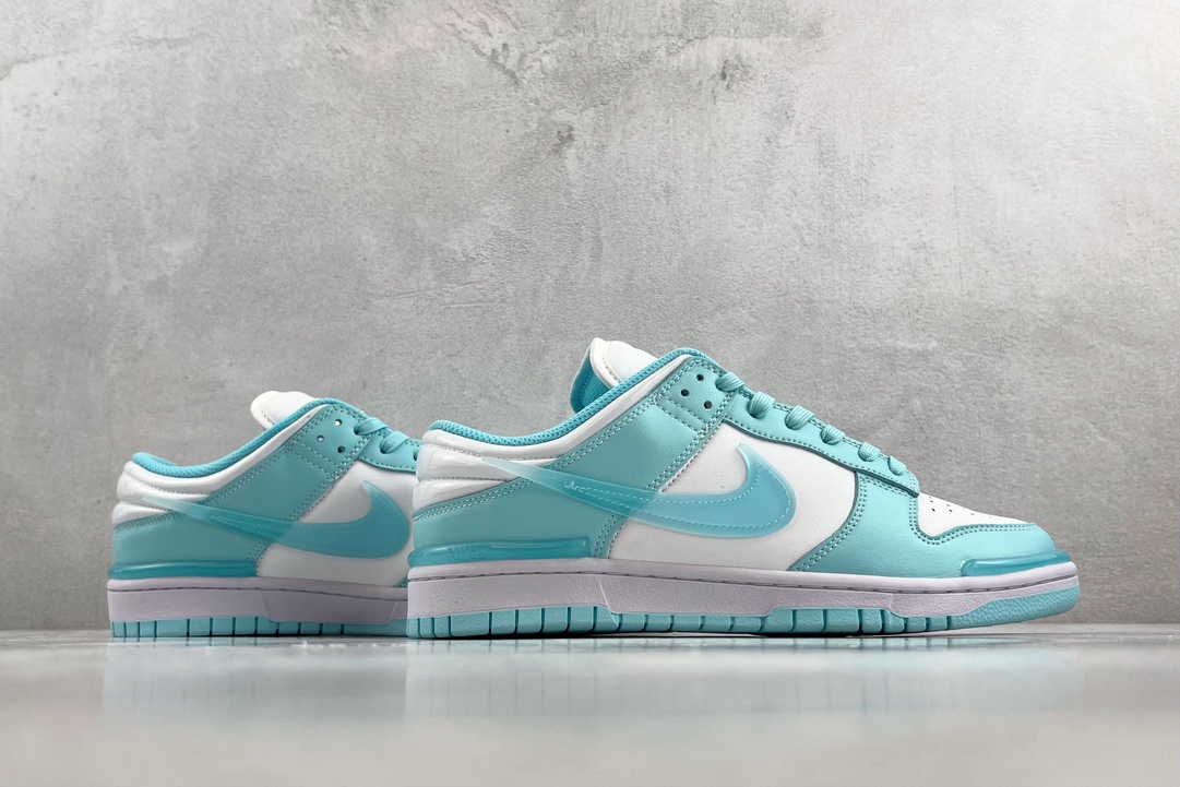 200 Nike Dunk Low Twist ” Jade lce'”白蓝 DZ2794-101