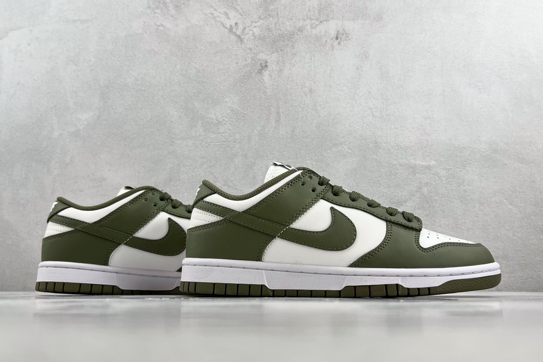 200 Nike Dunk Low ”Medium Olive”白橄榄绿 DD1503-120