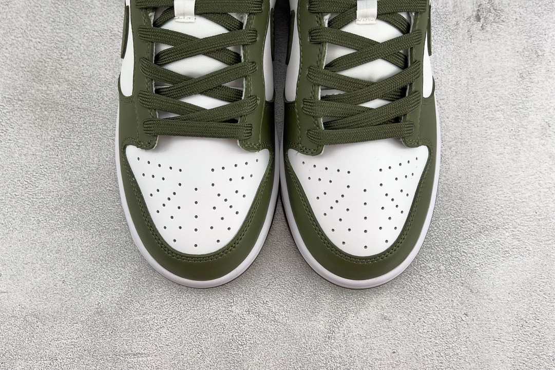 200 Nike Dunk Low ”Medium Olive”白橄榄绿 DD1503-120