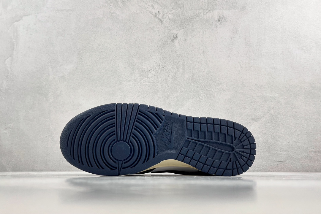 200 Nike Dunk Low “Micinight Navy and White”海军蓝 DD1503-115