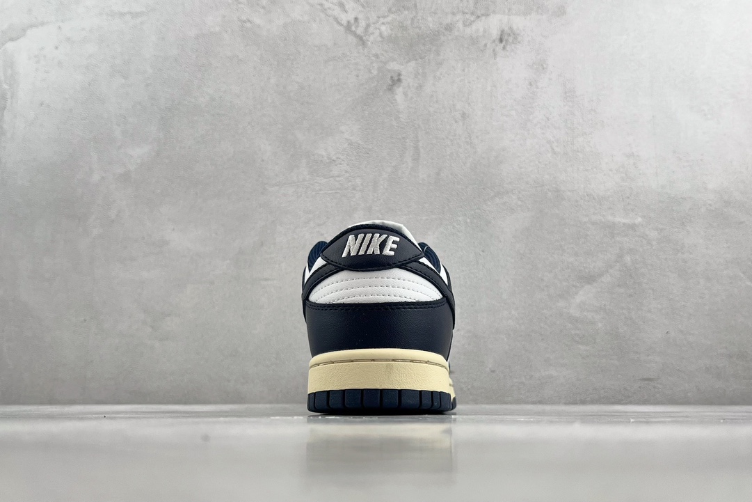 200 Nike Dunk Low “Micinight Navy and White”海军蓝 DD1503-115