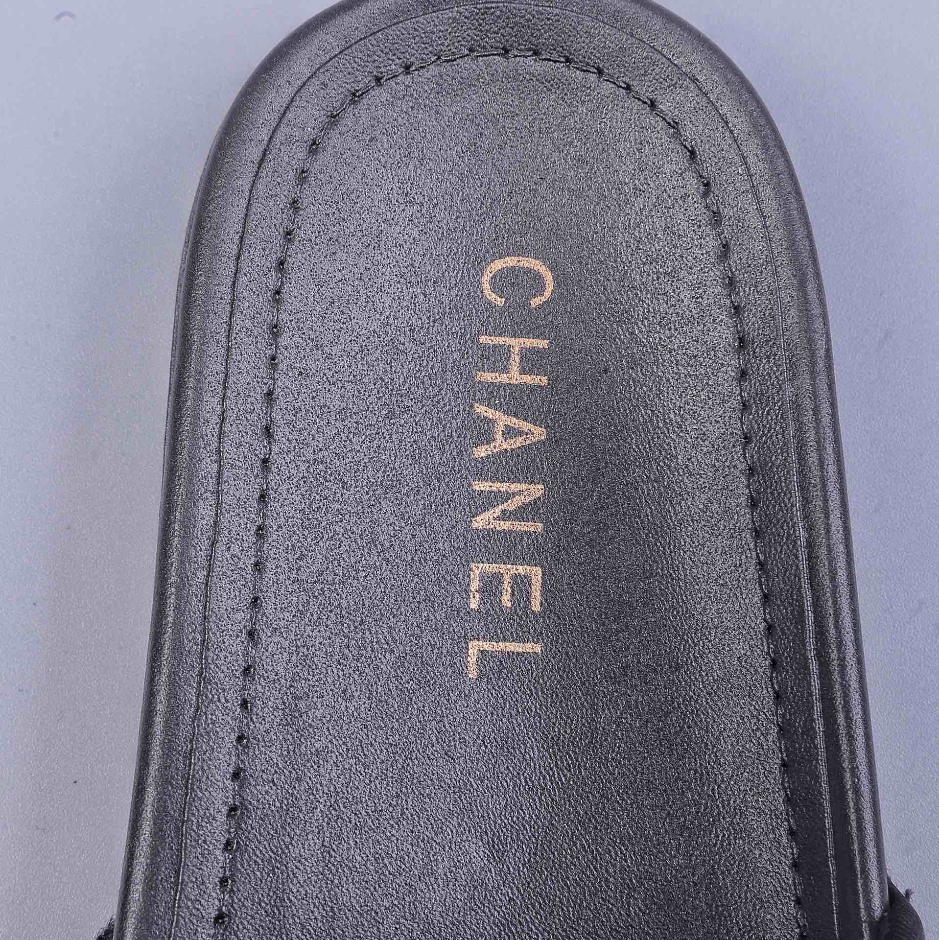 hanel/Chanel Casual Style Plain Logo Sandals 2022ss Spring and Summer New