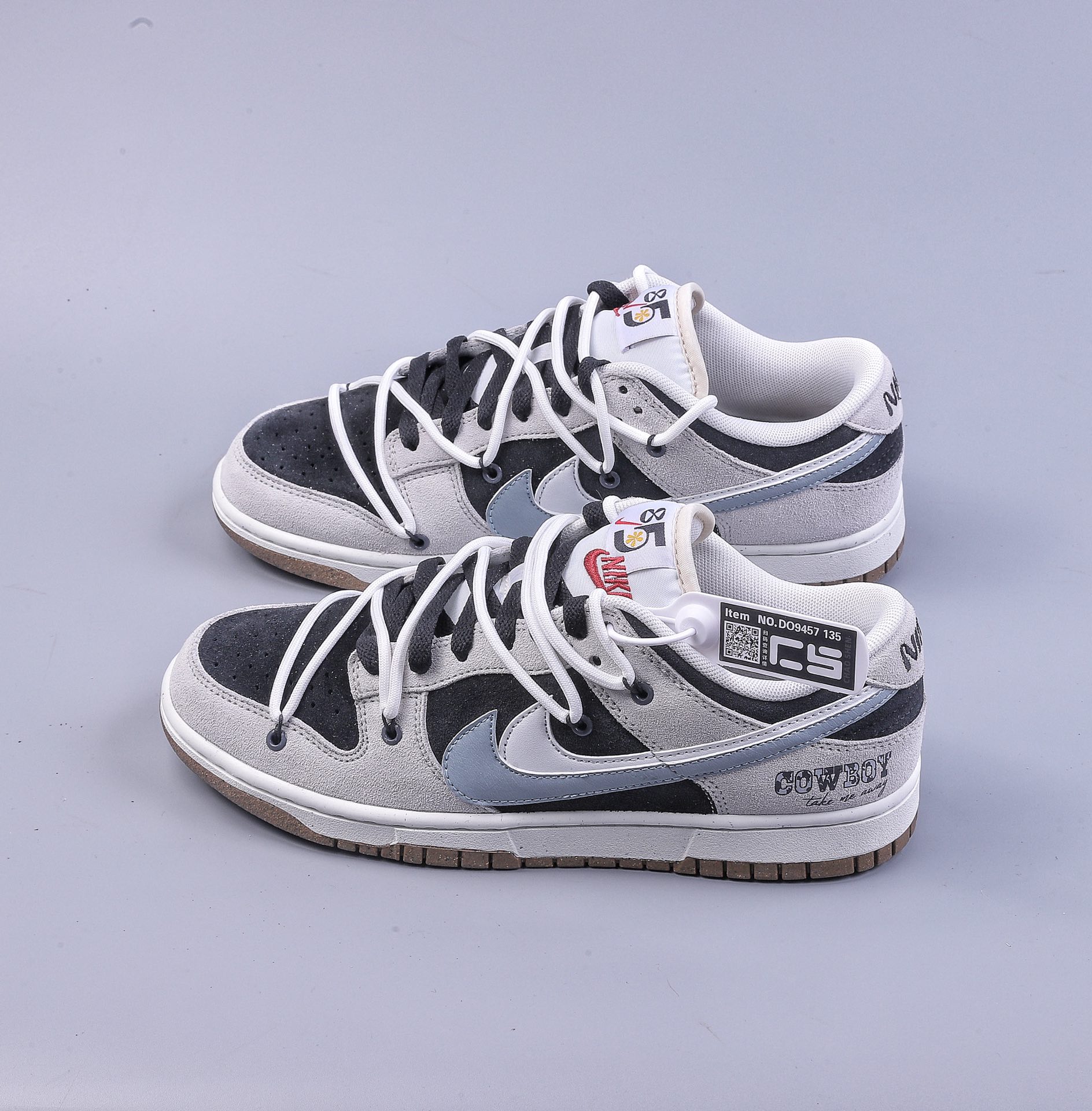 CS DUNK 85 series double hook black and gray print DO9457-135