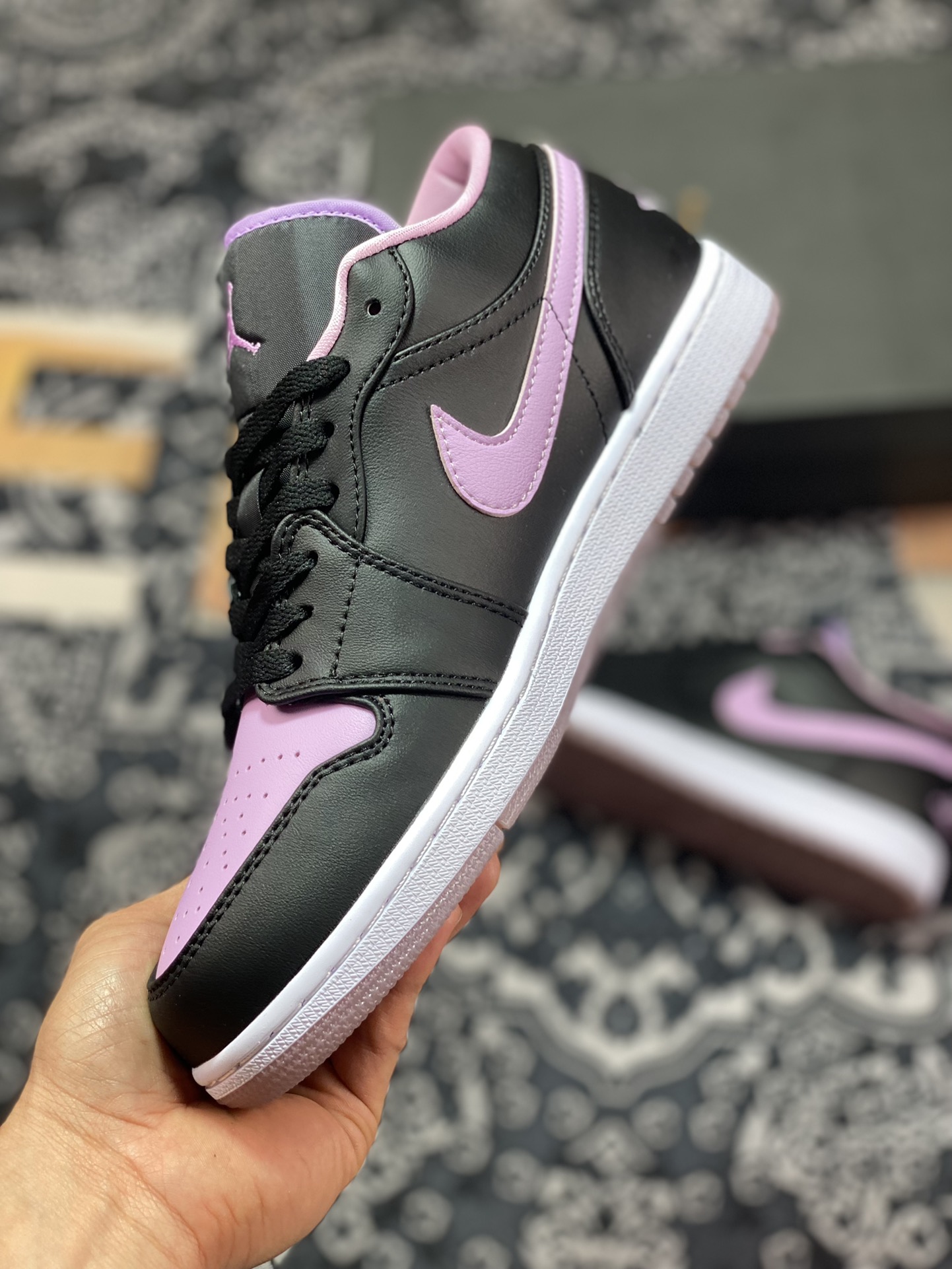 200 Air Jordan 1 Low 黑紫 DV1309-051