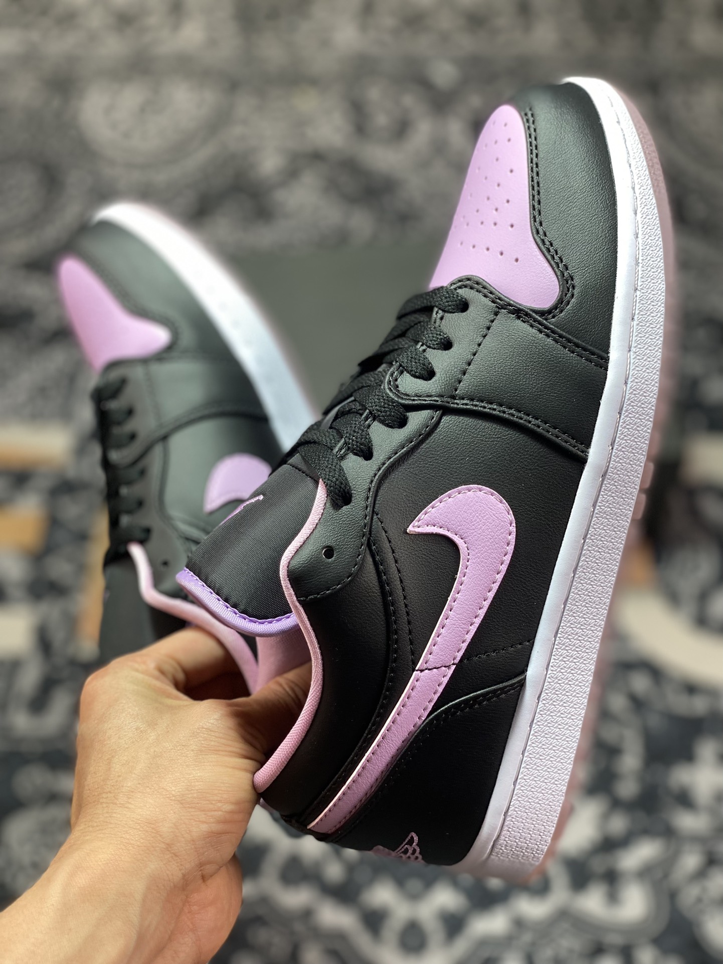 200 Air Jordan 1 Low 黑紫 DV1309-051