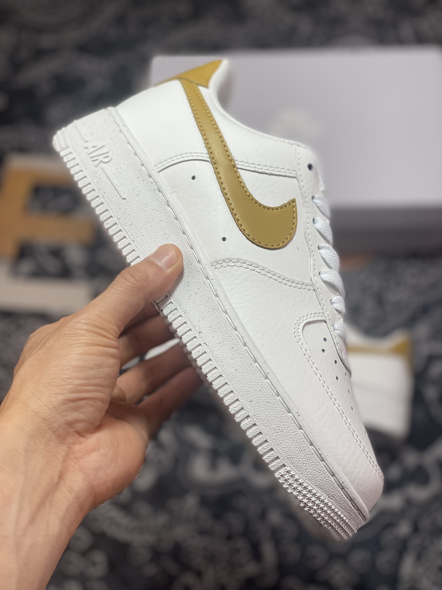 200 Nike Wmns Air Force 1’07 Low Next Nature"Bronzine"空军一号板鞋“皮革米白古铜棕钩子”DV3808-101