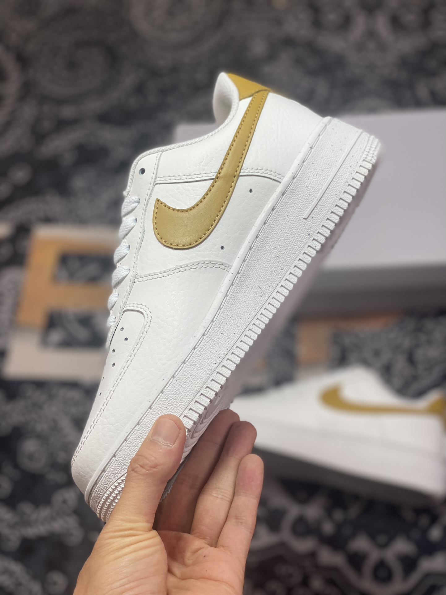 200 Nike Wmns Air Force 1’07 Low Next Nature"Bronzine"空军一号板鞋“皮革米白古铜棕钩子”DV3808-101