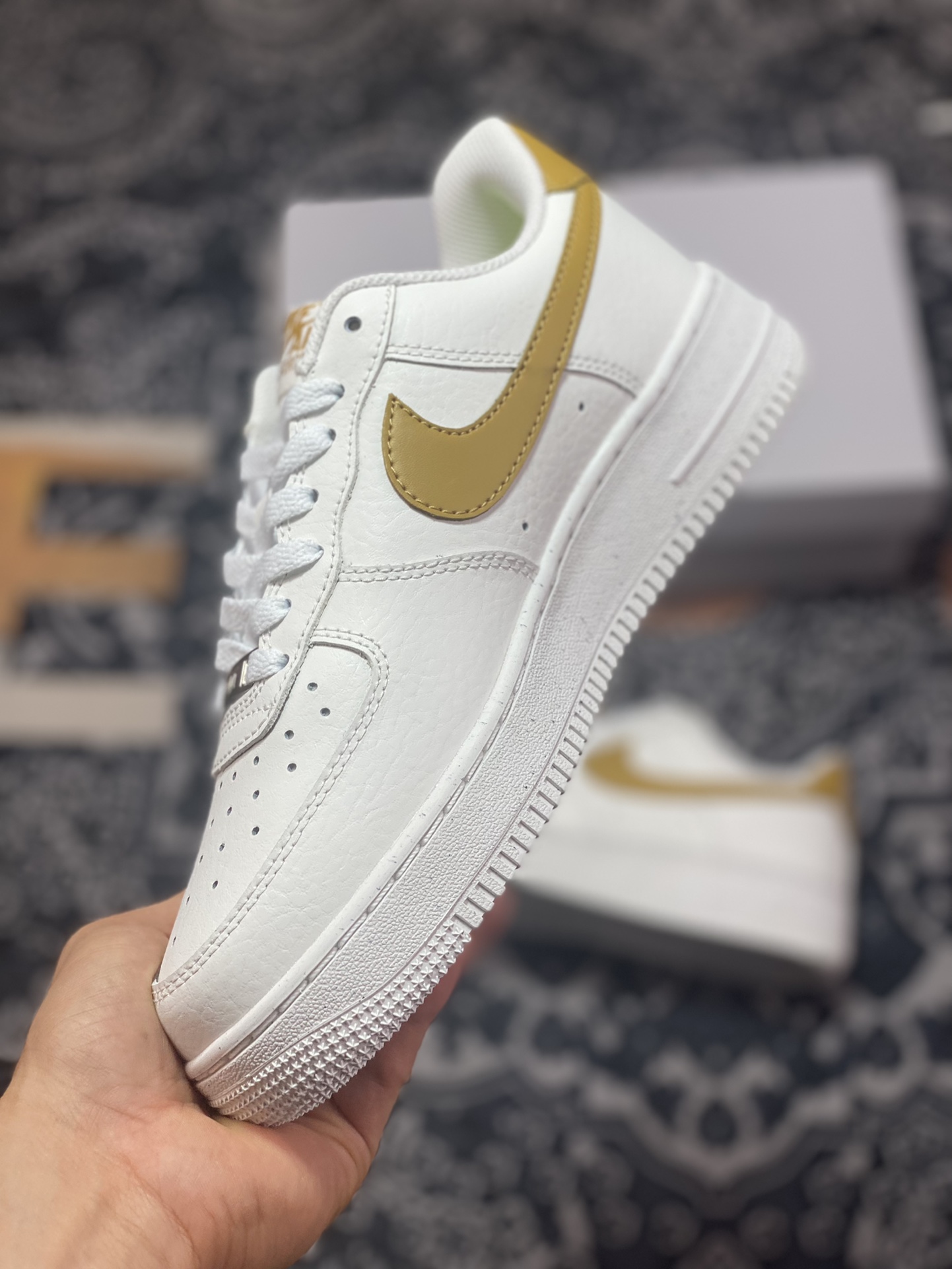 200 Nike Wmns Air Force 1’07 Low Next Nature"Bronzine"空军一号板鞋“皮革米白古铜棕钩子”DV3808-101