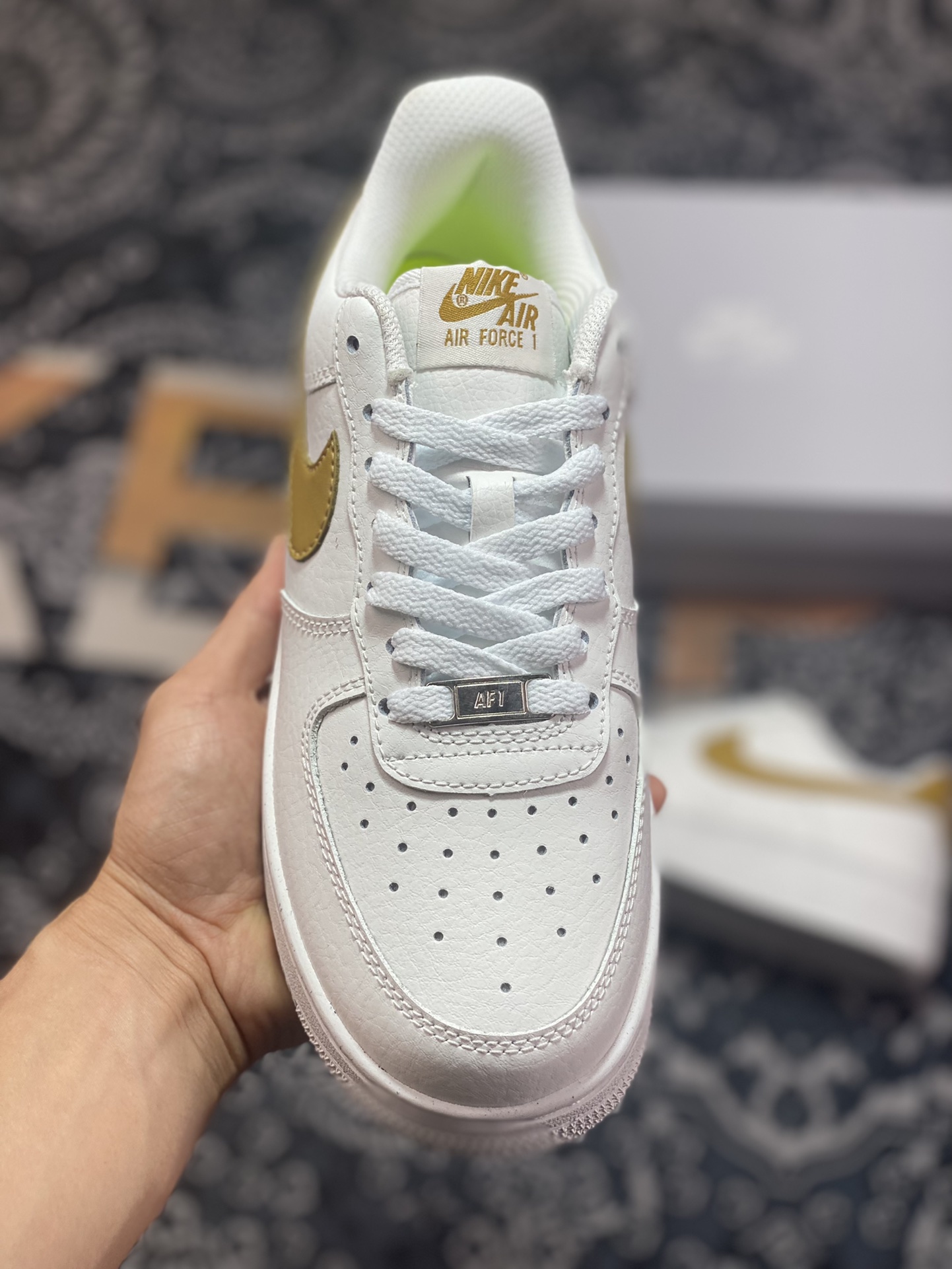 200 Nike Wmns Air Force 1’07 Low Next Nature"Bronzine"空军一号板鞋“皮革米白古铜棕钩子”DV3808-101