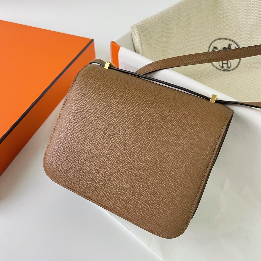 Hermes Constance Borse Crossbody & Borse a Tracolla Marrone Cucire Hardware oro Epsom 6 i1683600635 9448 4