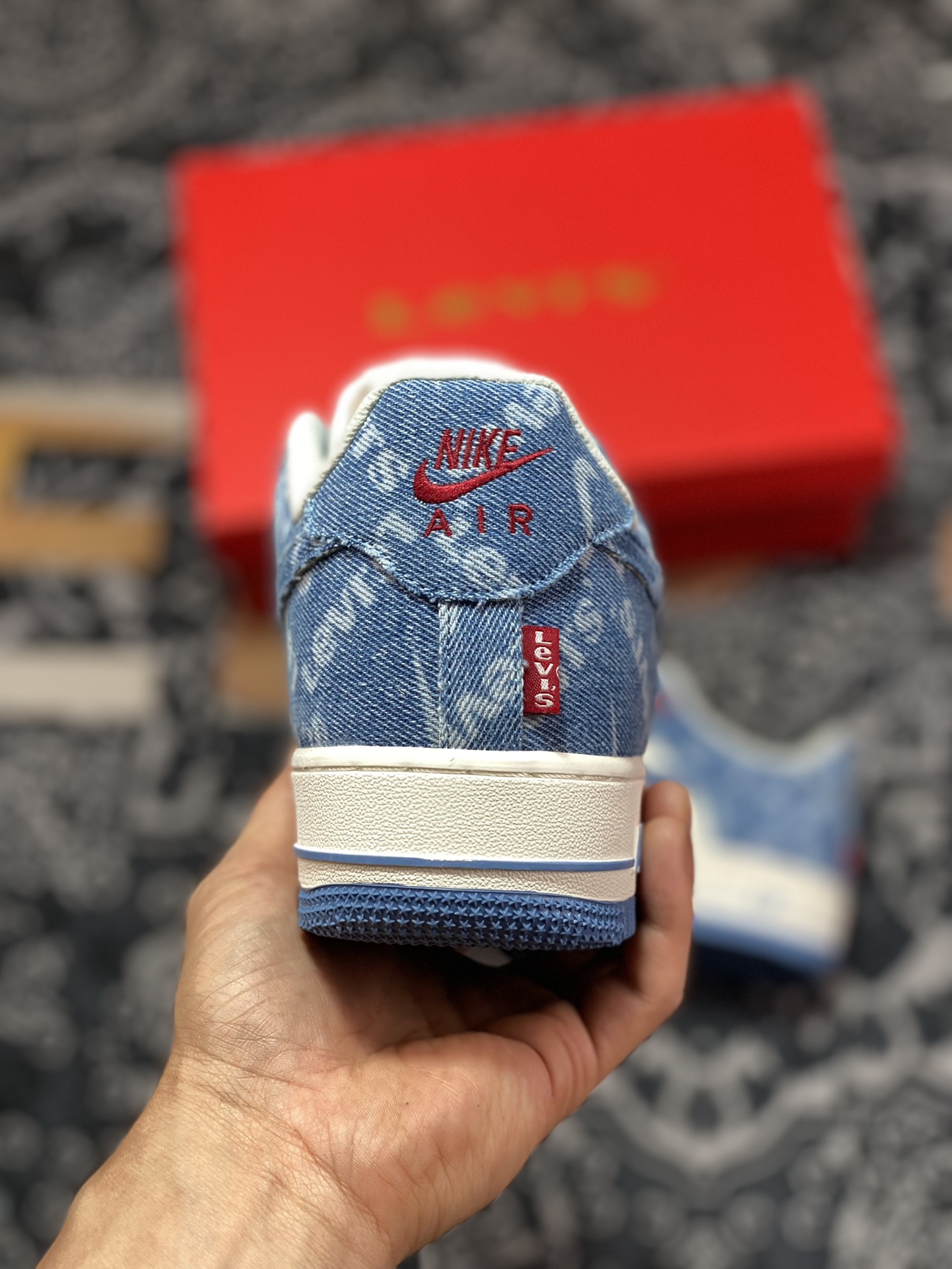 240 Levi's x Nike Air Force 1 07 Low"Exclusive Denim"空军一号板鞋 VT5698-568