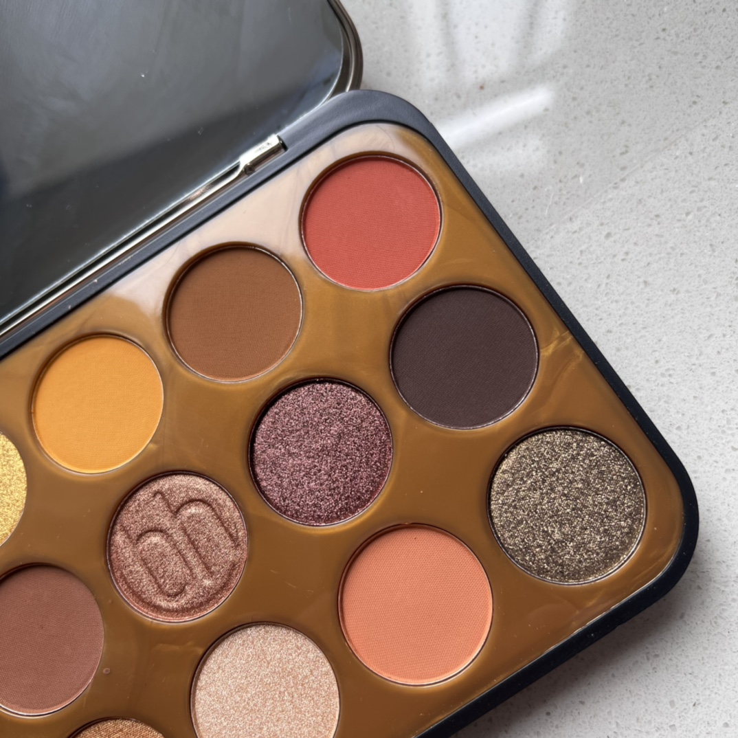 BH Cosmetics 15-Color Eyeshadow Palette – Gilded / Rose - Comprehensive 7