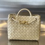 Bottega Veneta Replicas
 Bags Handbags Gold Weave Sheepskin Spring/Summer Collection