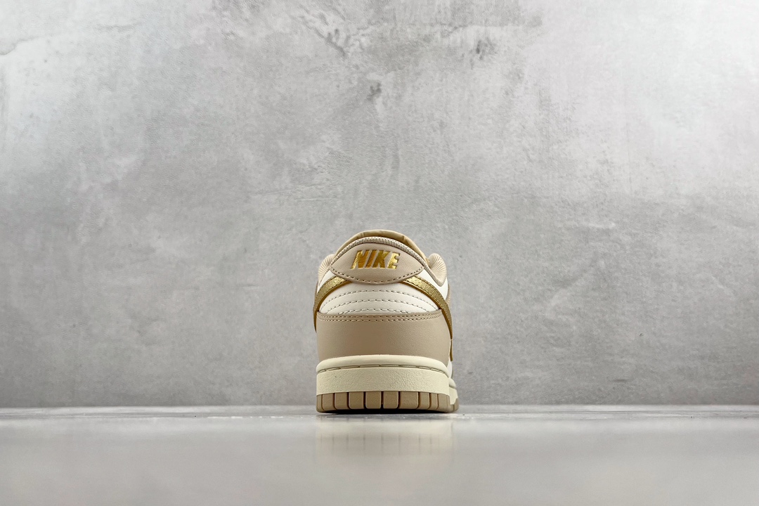 200 Nike Dunk Low '”Gold Swoosh”'奶茶色 DX5930-001