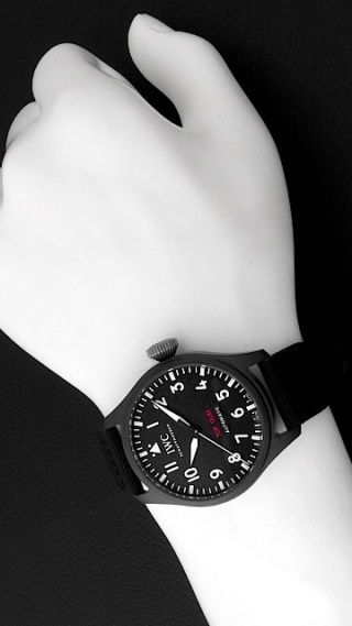 IWC Big Pilot Replica IW5009 ZF Version - Wrist Shot Photos