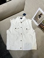 Louis Vuitton Clothing Coats & Jackets Pants & Trousers Shorts Waistcoat Cotton Spring/Summer Collection