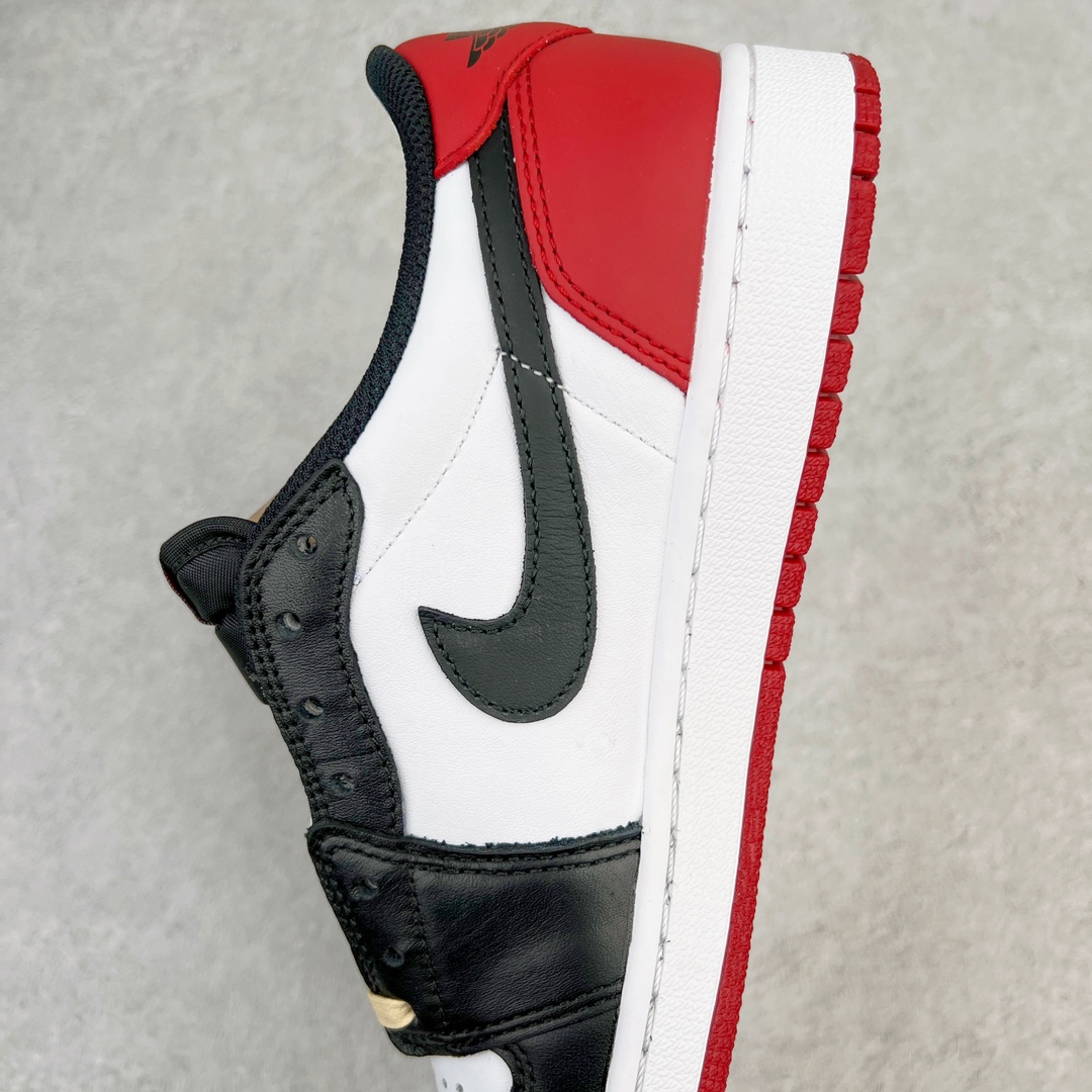 图片[7]-零售💰230 ＃Z版纯原福利‼Air Jordan AJ1 Low 低帮 黑脚趾 CZ0790-106 外贸特供 原楦原纸板开发 极致一眼正品既视感 原厂皮料 原厂拉帮工艺 全部采用原厂电脑车 针距 边距完全同步原鞋 特供皮料一致原鞋 鞋面清洁度最高QC检验标准 控制溢胶 飞翼3D高频深度立体 鞋盒、防尘纸  均采购来自原厂 Size：40 40.5 41 42 42.5 43 44 44.5 45 46 47.5 编码：by2936030-运动鞋