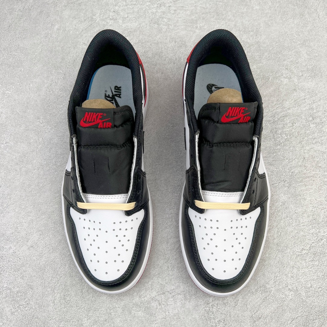 图片[2]-零售💰230 ＃Z版纯原福利‼Air Jordan AJ1 Low 低帮 黑脚趾 CZ0790-106 外贸特供 原楦原纸板开发 极致一眼正品既视感 原厂皮料 原厂拉帮工艺 全部采用原厂电脑车 针距 边距完全同步原鞋 特供皮料一致原鞋 鞋面清洁度最高QC检验标准 控制溢胶 飞翼3D高频深度立体 鞋盒、防尘纸  均采购来自原厂 Size：40 40.5 41 42 42.5 43 44 44.5 45 46 47.5 编码：by2936030-运动鞋