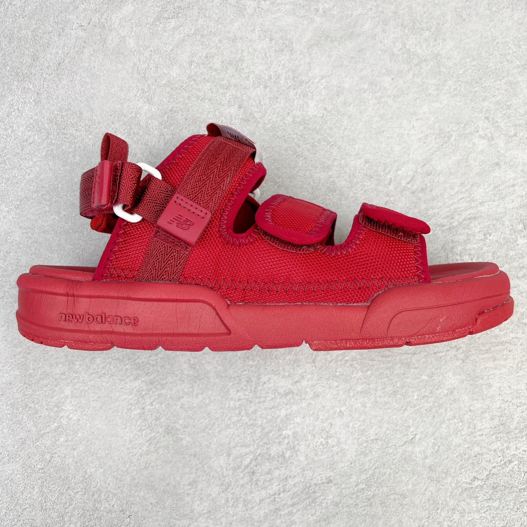 New Balance 新百伦NB SD3205 经典沙滩凉鞋 韩国专柜订单 MD高频软底 原厂织带面料 弹力扣 将机能美学融入到夏日凉鞋设计中 兼具舒适度与时尚感 早在韩国一经推出 迅速席卷潮流圈 尺码：35/44-选品中心