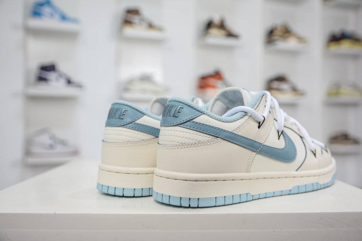 R Nike Dunk Low Sea Salt Milk Ice Milk Blue DD1503-123