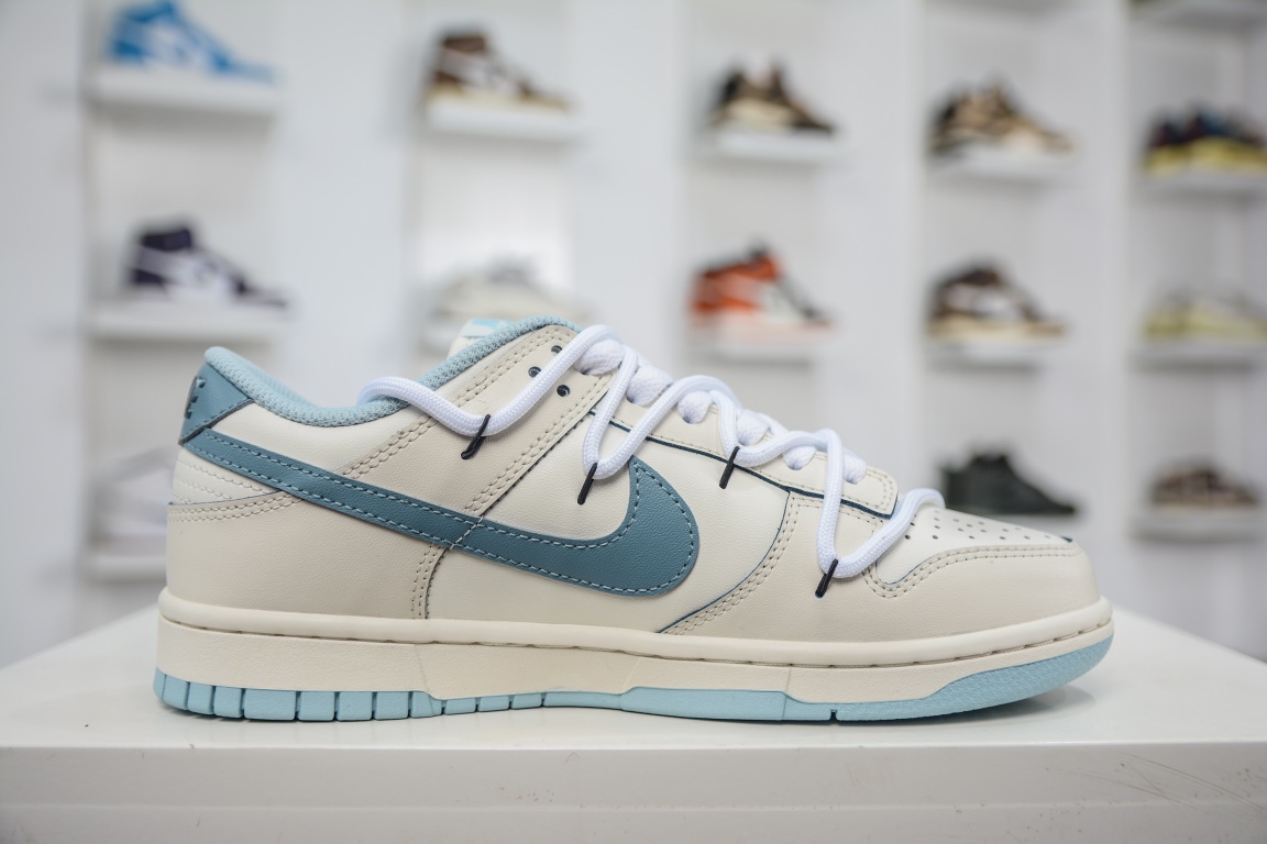 R Nike Dunk Low Sea Salt Milk Ice Milk Blue DD1503-123