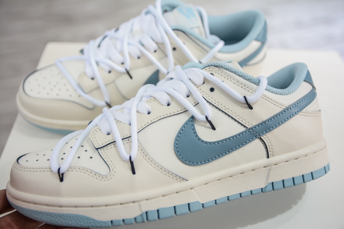 R Nike Dunk Low Sea Salt Milk Ice Milk Blue DD1503-123