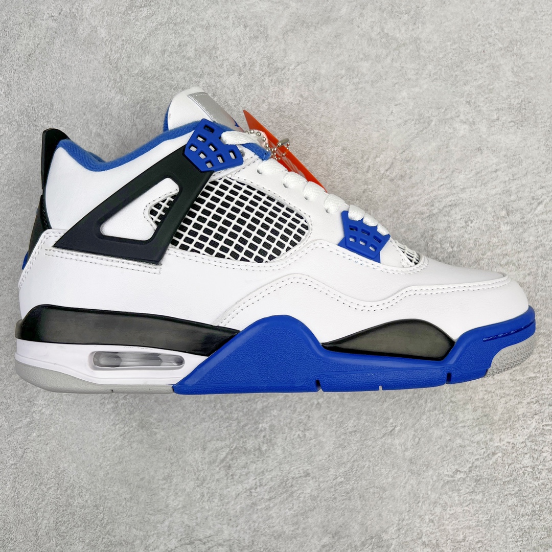 ＃PB版 福利特价 Air Jordan AJ4 Retro 耗时半年巨作 全套原纸板楦头开发 调试30余版 确保原汁原味完美呈现四代版型 一比一鞋头弧度高度趴度鞋身弧度 此版本只针对中端市场 皮料材质有所更替 其他数据细节工艺流程均保持公司一致 细节品控鞋型随意秒杀市面3XX 4XX 原厂TPU网格鞋带扣 正确内里网布 菱角分明不变形无多余毛边 柔软性质感一致于原鞋 原厂织唛标 原厂飞人电绣工艺 独家绑鞋带手法 印刷中底布 四线拉帮 米色美纹纸贴合固定 进口港宝加持 后跟自然饱满 全鞋荧光划线卡点 追求极致完美 每一双都是工艺品 多重QC质检 超越公司货的品控标准 实实在在的免检产品 尺码：40 40.5 41 42 42.5 43 44 44.5 45 46 47.5-选品中心
